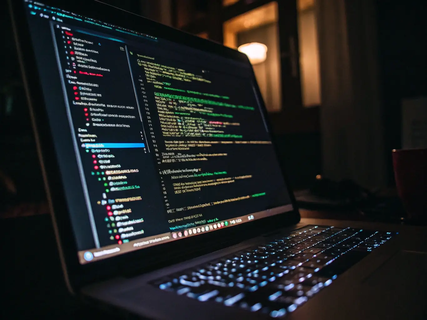 An automated testing script running on a Salesforce platform, highlighting the efficiency and speed of automated testing processes.
